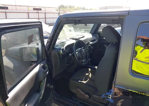 2015 Jeep Wrangler Sport из США, поврежденный, VIN 1C4AJWAG6FL667405